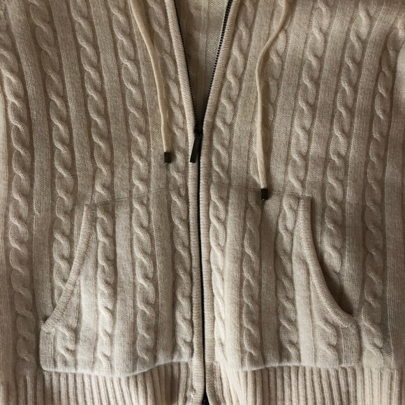 RRL (Ralph Lauren) Cable-Knit Cashmere Sweater - Picture 2 of 3